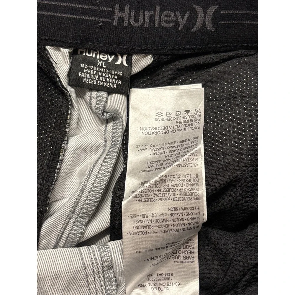 Hurley H2O-Dri Boys Grey 2-Way Stretch‎ Active Pants XL 13-15yrsNew